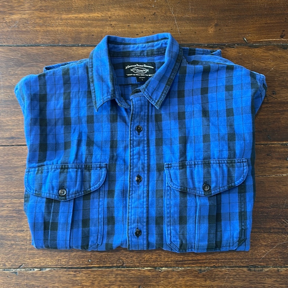 💙Filson Vintage Wash Alaskan Guide Shirt